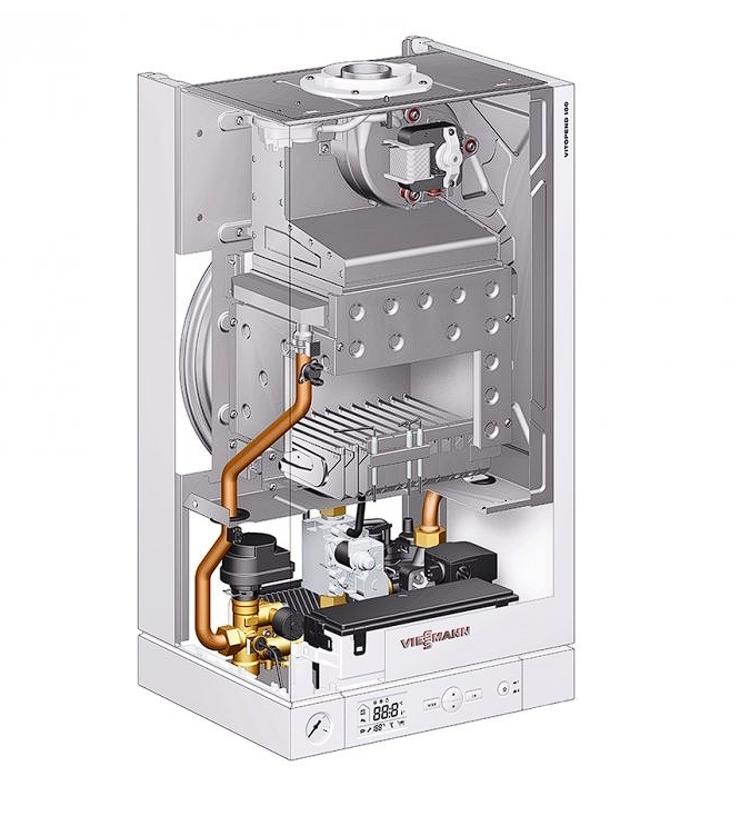 Настенный газовый котел Viessmann Vitopend 100-W A1JB009 K-rlu 12 кВт